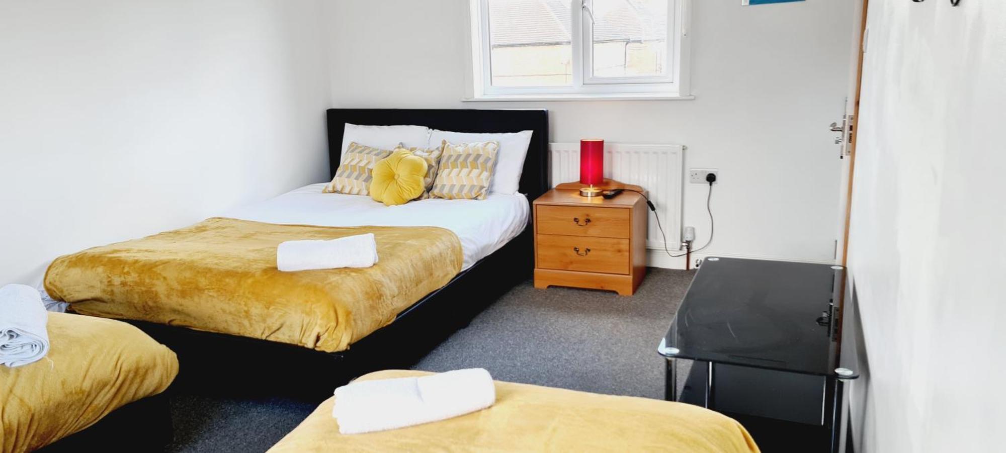 Browning House 3 Bedroom 6 Beds Long Or Short Stay Derby Exterior foto